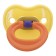 Nipple - Latex orthodontic dummy, from 0 months., Mix color, set 2 pcs.