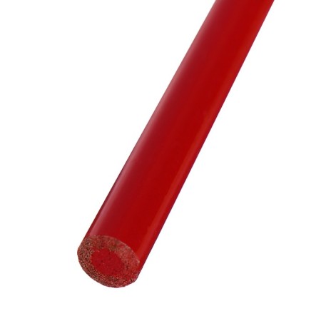 Colored pencil for different surfaces (glass, fabric, metal, plastic, rubber) red-2