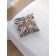 Decorative pillowcase "British flag and inscription in English", on a zipper, size 45x45 cm