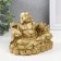 NECKE Polystone for bronze "Hothee with a rod of Jui and its wealth" 12x8.8x9 cm