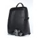 Youth backpack, artificial leather, 255x330x125 cm, black