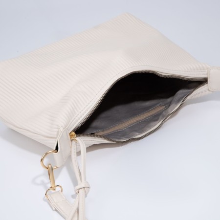 Lightning bag, beige color-5