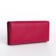 Women's wallet on magnet, fuchsia color