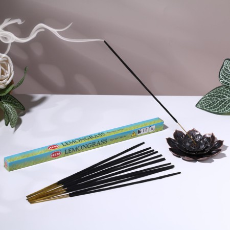 Incense hem "Lemongrass. Limonnik", 8 sticks in packaging, four -grade