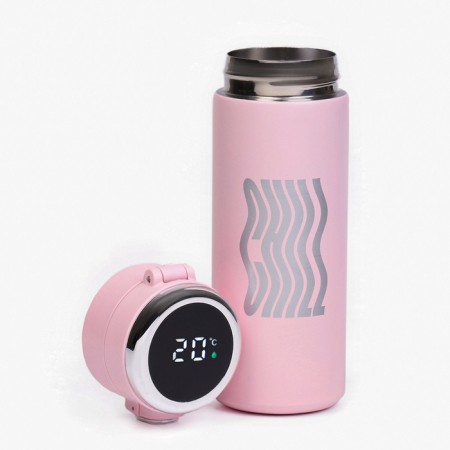 Thermal circle, 420 ml, Simple Chill, retains heat 8 hours, thermometer-2