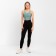 Female sports leggings, black color, size 40-42 (s)