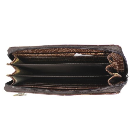 Wallet wives., Lightning, n/k, the color of the brown is light. Crocodile pr951-204-1