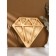 Menzhitsa Author ADELICA "Almaz", 25 × 24 × 2.2 cm, a solid array of cedar