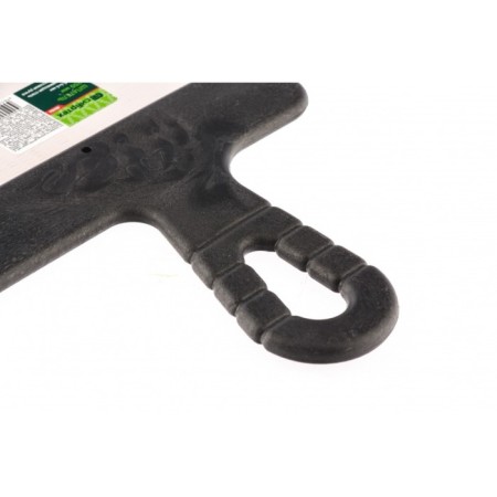 Spatula SIBRTTS 85456, 4x4 mm tooth, stainless steel, plastic handle, 200 mm-2