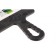 Spatula SIBRTTS 85456, 4x4 mm tooth, stainless steel, plastic handle, 200 mm