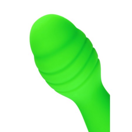 Anal plug A-Toys by Toyfa Terg, silicone, green, 10 cm-9