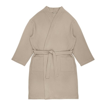 Wafel bathrobe Sofi de Marko "Erin", size S, color beige