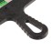 Spatula SIBRTTS 85507, tooth 10x10 mm, stainless steel, plastic handle, 350 mm