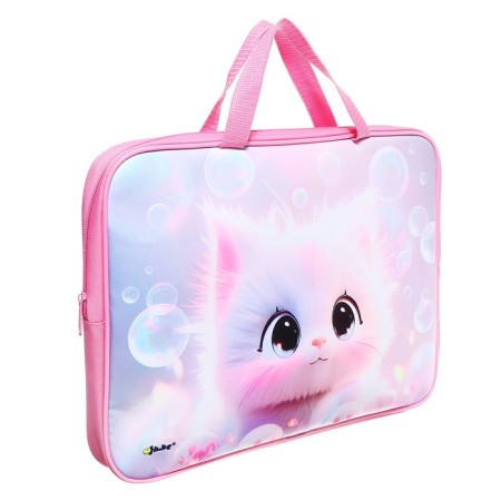 Folder with handles A4 45mm 350*265 PMD 2-20 "cat-anime" (handle) 73014-1