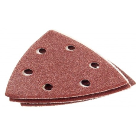 The triangle grinding bison 35583-080, perforated, P80, 93 x 93 x 93 mm, 5 pcs.-1