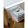 Tkano Waves Essential towel, 623 gr, size 70x140 cm, dusty rose color