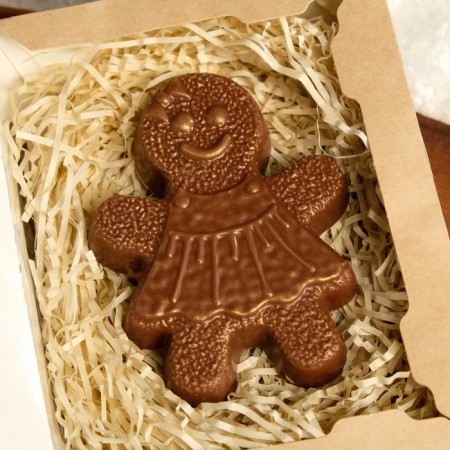 Chocolate figure gingerbread girl, 80 g-1