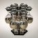 Mini-bar 18 objects Wine Carousel Byzantium, dark 240/55/50 ml