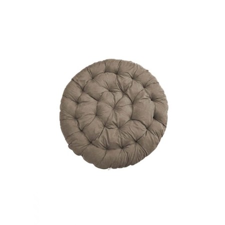 Pillow for swing "Tina", diameter 115 cm, dark beige color-1