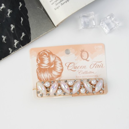 Hair hair clip "Gloria" Tenderness straight, 9 cm-2