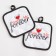 Kitchen set of MRS Right shares, take 17*17 cm - 2 pcs, 100% p/e