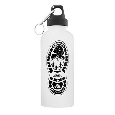 Water bottle, 700 ml, "Love of Travel"