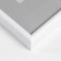 Photo frame Plastic "Decoline" 21x29.7 cm, (A4) white