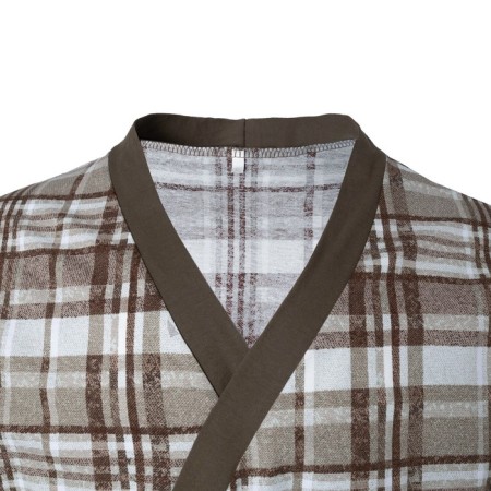 Male robe, brown color, size 60-8