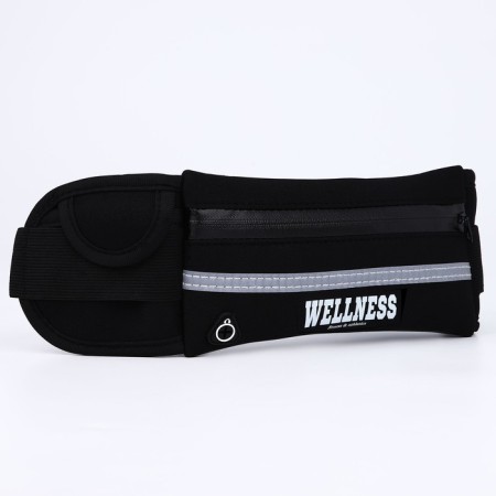Board for running a waist, on a zipper, black color-3