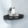 Corner regiment IDDIS Optima Home She11sbi44, black, stainless steel