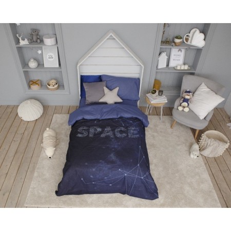 Bed linen 1.5 joint venture. Ethel "Space" 145 × 210 cm, 150 × 210 cm, 50 × 70 cm-1 pcs, poplin, 100 % cotton-12