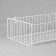 Basket on the grid, small, 600 × 280 × 160 mm, white color