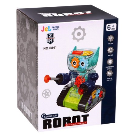 Robot "gears", light and sound effects, mixtures-8