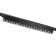Snow -shaped single -phase three -core LED Novotech. Iter, 30W, LED, 66x580x36 mm, black color