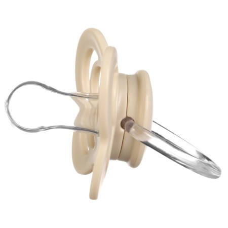 Nipple - Silicone dummy classic, from 0 months., Beige color-2