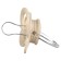 Nipple - Silicone dummy classic, from 0 months., Beige color