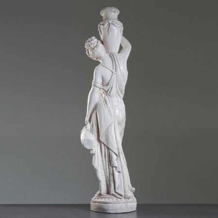 Figure "Girl with a jug" aged, 140cm-2