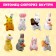A toy on a wand "Miracle Surprise: Beasts" Plastic Mix