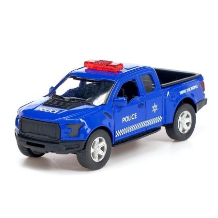 Parking Automobile "Police Plot" with a machine and a walkie-talkie, light and sound effects-4