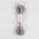 Hat elastic band, 2 mm, 9 ± 0.5 m, 2 segments, gray color
