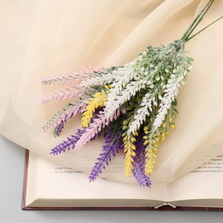 Bouquet "Pyramidal grass" with spraying, 18 cm, mix-2