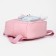 Baby backpack on lightning, 3 outer pockets, pink color