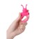 Erectic ring on the penis Eromantica, silicone, pink color, d 3.1 cm