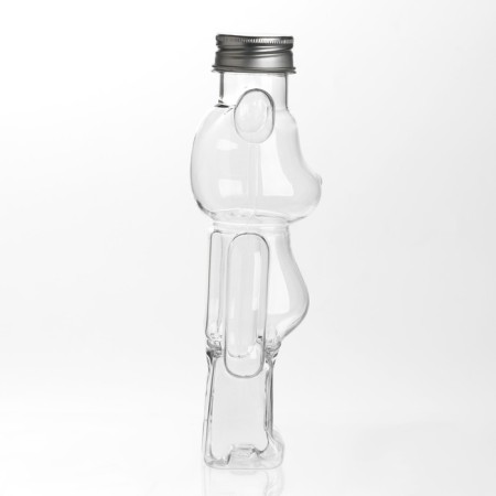 Bottle for drinks, 350 ml "Bear", 21 x 5 cm-1