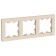 Frame SE AtlasDesign, 3 posts, universal, beige, Atn000203