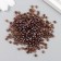 Beads "Zlatka" 08/0, 3 mm, 10 g 0102C Amber