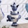 Souvenir "Samovar", medium, 20 x 13 cm, gzhel