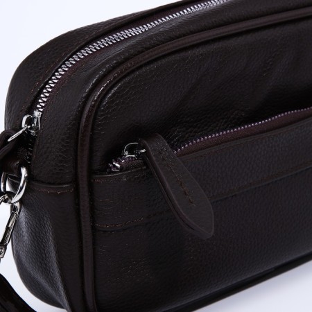 Male clutch, brown color-4
