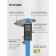 Electronic tundra of the pros, metal, with a depth meter, 150 mm