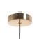 Saturo lamp LED 9W 3000k gold 8x8x22-172 cm